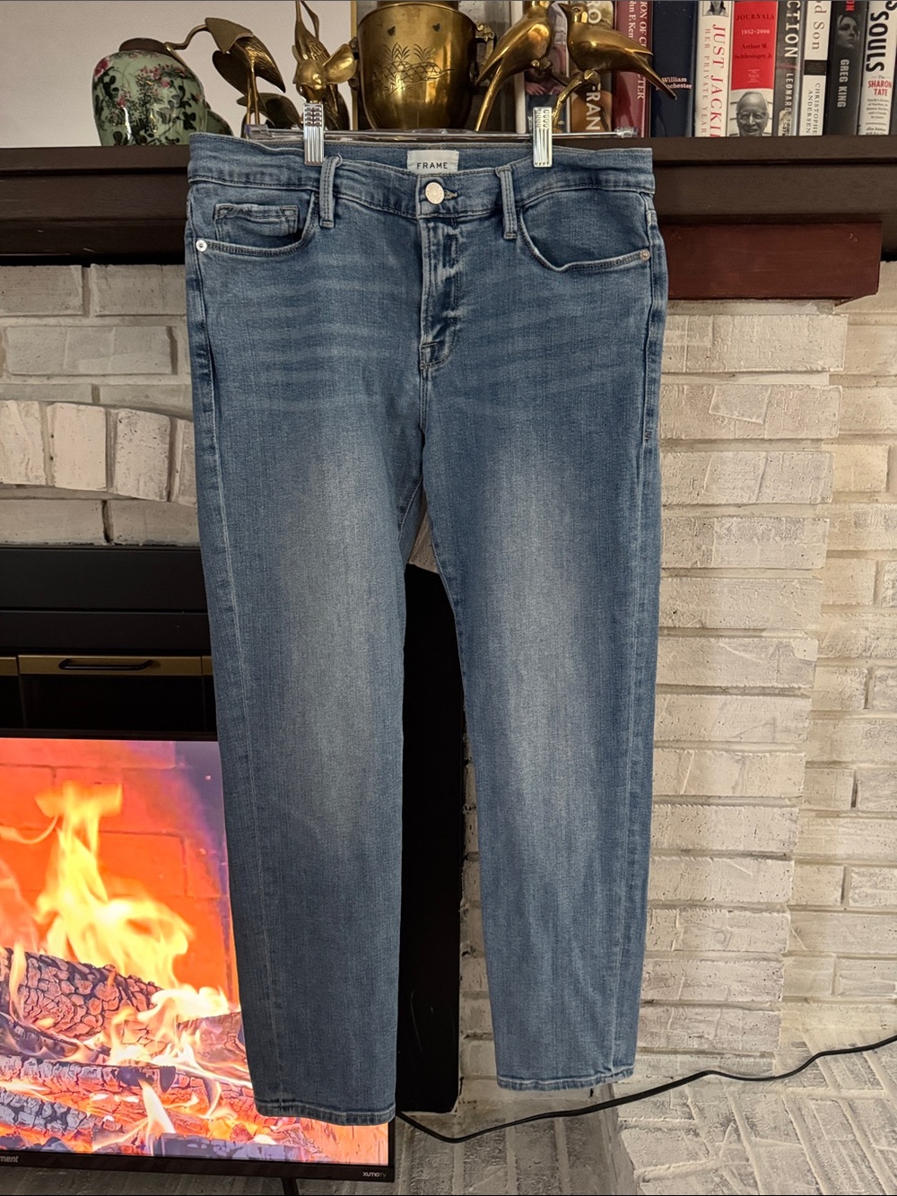 FRAME Le Garçon Straight Jeans